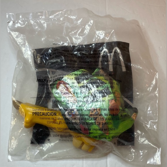 2003, 2004 Lion King 1 1/2 McDonalds Happy Meal Toys, #1 - #5 - Picture 7 of 11